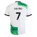 Billige Liverpool Luis Diaz #7 Udebane Fodboldtrøjer 2023-24 Kortærmet